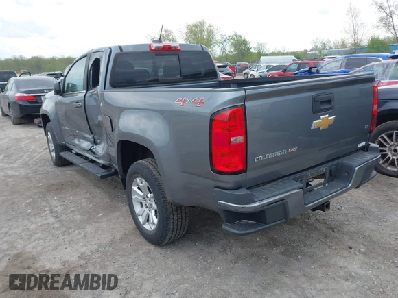 2018 Chevrolet Colorado 4WD LT with VIN 1GCHTCEN3J1137610, listed as a IAAI auction lot 42171365 with 57,852 mi miles and . Bid and sale history available at DreamBid. Image 3.