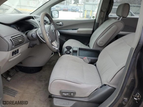 2009 Nissan Quest with VIN 5N1BV28U59N103987, listed as a Copart auction lot 47201645 with 214,944 mi miles and Salvage Title. Bid and sale history available at carsss.com. Image 7.