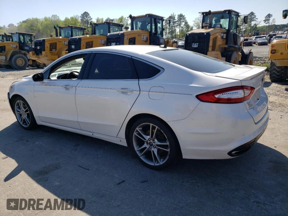 2013 Ford Fusion Titanium with VIN 3FA6P0K95DR354786, listed as a Copart auction lot 52422145 with 195,189 mi miles and Salvage Title. Bid and sale history available at DreamBid. Image 2.
