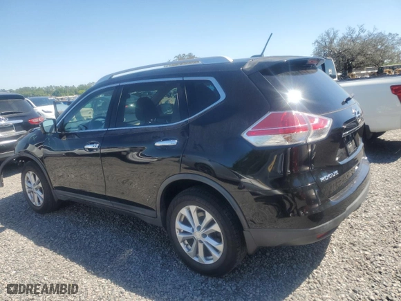 2016 Nissan Rogue SV with VIN KNMAT2MTXGP623803, listed as a Copart auction lot 50753885 with 36,751 mi miles and Salvage Title. Bid and sale history available at carsss.com. Image 2.