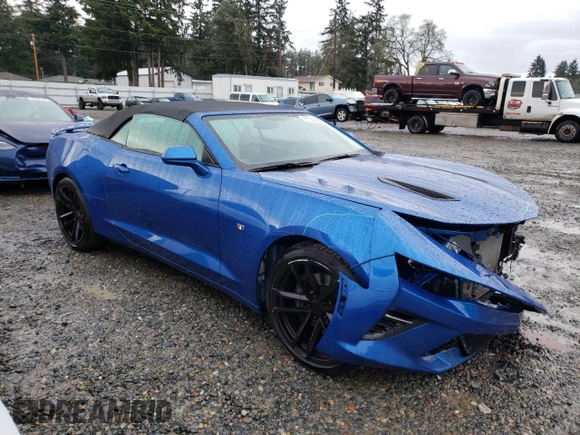 2017 Chevrolet Camaro 2SS with VIN 1G1FH3D76H0130722, listed as a Copart auction lot 87033954 with 35,600 mi miles and Salvage title. Bid and sale history available at DreamBid. Image 4.