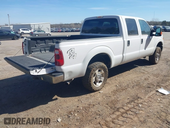 2016 Ford F-250 Lariat with VIN 1FT7W2B6XGED13385, listed as a IAAI auction lot 41809261 with 107,748 mi miles and . Bid and sale history available at DreamBid. Image 4.