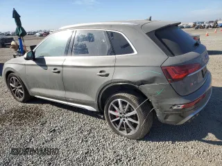 2023 Audi SQ5 Premium Plus with VIN WA1B4AFY1P2026504, listed as a Copart auction lot 82707374 with 19,521 mi miles and Salvage Title. Bid and sale history available at carsss.com. Image 2.