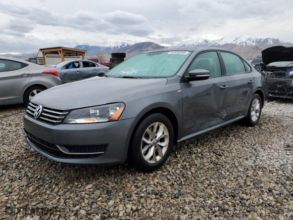 2015 Volkswagen Passat 1.8T Wolfsburg Ed with VIN 1VWAT7A30FC097718, listed as a Copart auction lot 44588395 with 145,760 mi miles and Salvage Title. Bid and sale history available at carsss.com. Image 1.