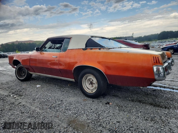 1970 Pontiac Grand Prix with VIN 276570A127638, listed as a Copart auction lot 61613155 with Not provided miles and Salvage title. Bid and sale history available at DreamBid. Image 2.