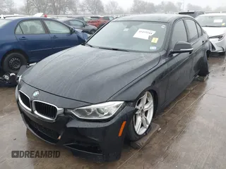 2014 BMW 3 Series 335i with VIN WBA3A9C57EF477662, listed as a IAAI auction lot 41435544 with 129,543 mi miles. Bid and sale history available at carsss.com. Image 20.