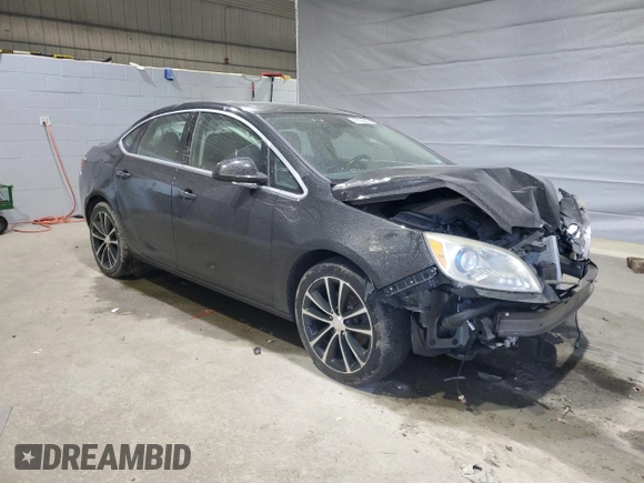 2017 Buick Verano Sport Touring with VIN 1G4PR5SK5H4102281, listed as a Copart auction lot 47703505 with 87,264 mi miles and Salvage Title. Bid and sale history available at carsss.com. Image 4.