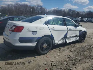 2014 Ford Police Interceptor with VIN 1FAHP2MK2EG148340, listed as a Copart auction lot 50570275 with 55,471 mi miles and Salvage title. Bid and sale history available at DreamBid. Image 3.