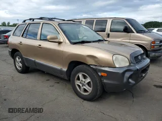2003 Hyundai Santa Fe GLS with VIN KM8SC73D83U468641, listed as a Copart auction lot 79870004 with 145,042 mi miles and Non Repairable. Bid and sale history available at carsss.com. Image 4.