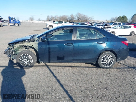 2019 Toyota Corolla L with VIN 2T1BURHE6KC188047, listed as a IAAI auction lot 41695485 with 81,908 mi miles. Bid and sale history available at carsss.com. Image 15.