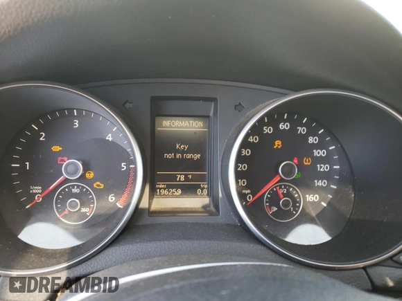2012 Volkswagen Jetta SportWagen TDI with VIN 3VWPL7AJ5CM711438, listed as a Copart auction lot 77610094 with 196,259 mi miles and Salvage Title. Bid and sale history available at carsss.com. Image 9.