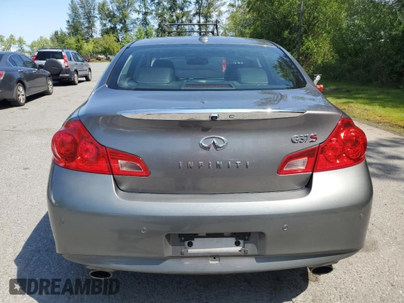 2013 Infiniti G37 Journey with VIN JN1CV6AP0DM717268, listed as a Copart auction lot 58037345 with 112,809 mi miles and Salvage title. Bid and sale history available at DreamBid. Image 6.