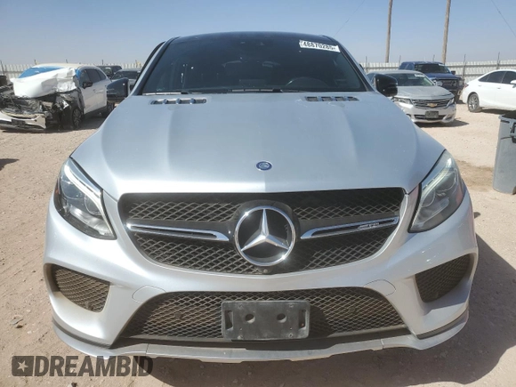 2017 Mercedes-Benz GLE 43 AMG with VIN 4JGED6EB7HA075089, listed as a Copart auction lot 48870285 with 120,601 mi miles and Salvage title. Bid and sale history available at DreamBid. Image 5.