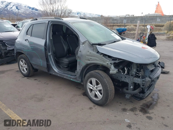 2019 Chevrolet Trax LT z VIN KL7CJLSB0KB940023, wystawiony jako IAAI lot #41214446 z przebiegiem 82 416 mil mil oraz . Historia ofert i sprzedaży dostępna na DreamBid. Obrazek 1.