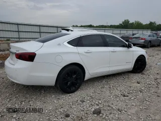 2015 Chevrolet Impala LT with VIN 2G1125S37F9105581, listed as a Copart auction lot 58853525 with 133,182 mi miles and Salvage title. Bid and sale history available at DreamBid. Image 3.