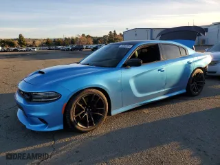 2019 Dodge Charger Scat Pack with VIN 2C3CDXGJ3KH518972, listed as a Copart auction lot 86903054 with 53,018 mi miles and Salvage Title. Bid and sale history available at carsss.com. Image 1.