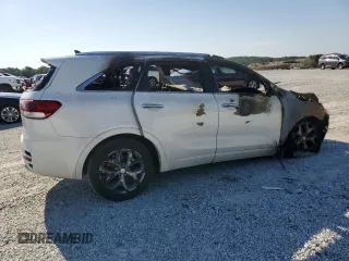 2017 Kia Sorento SXL z VIN 5XYPK4A5XHG312732, wystawiony jako Copart lot #58130455 z przebiegiem Nie podano mil oraz Nie do naprawy • Non repairable. Historia ofert i sprzedaży dostępna na DreamBid. Obrazek 3.