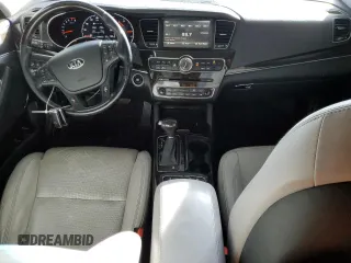 2016 Kia Cadenza Premium with VIN KNALN4D75G5199070, listed as a Copart auction lot 82535904 with 124,593 mi miles and Clean Title. Bid and sale history available at carsss.com. Image 8.