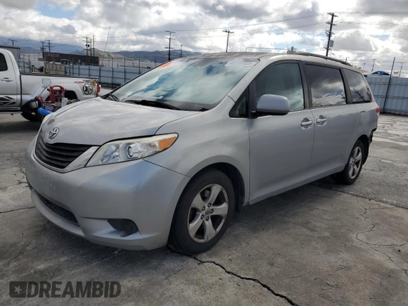 2011 Toyota Sienna LE AAS with VIN 5TDKK3DC3BS112395, listed as a Copart auction lot 48169005 with 179,801 mi miles and Salvage Title. Bid and sale history available at DreamBid. Image 1.