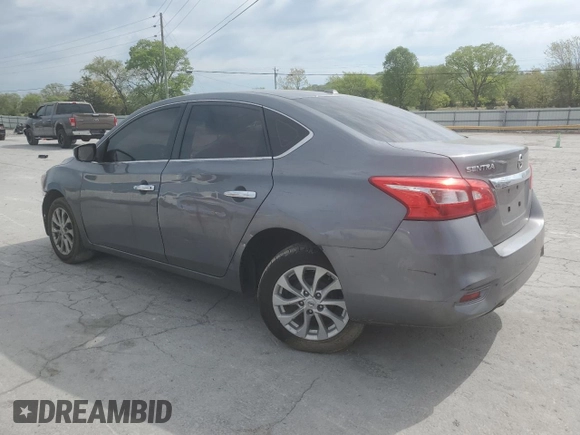 2019 Nissan Sentra SV with VIN 3N1AB7AP3KY396665, listed as a Copart auction lot 53809225 with 147,784 mi miles and Non Repairable. Bid and sale history available at DreamBid. Image 2.