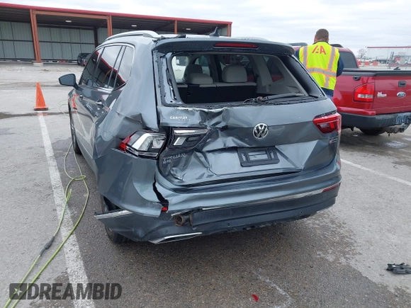 2019 Volkswagen Tiguan SEL Premium with VIN 3VV4B7AX9KM095580, listed as a IAAI auction lot 41915639 with 67,440 mi miles and . Bid and sale history available at DreamBid. Image 6.