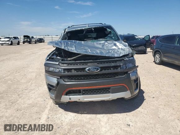 2023 Ford Expedition Timberline with VIN 1FMJU1RG4PEA47099, listed as a Copart auction lot 67472774 with 23,140 mi miles and Salvage title. Bid and sale history available at DreamBid. Image 5.