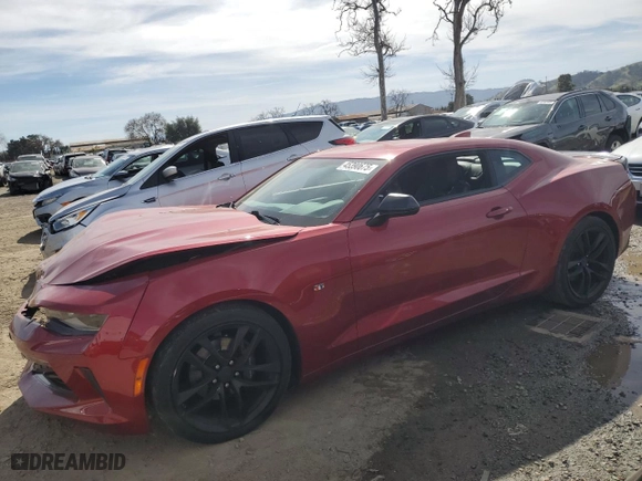2017 Chevrolet Camaro 1LT with VIN 1G1FA1RS2H0212954, listed as a Copart auction lot 45390675 with NaN miles and Salvage Title. Bid and sale history available at carsss.com. Image 1.