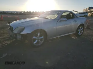 2002 Mercedes-Benz SLK-Class 3.2L with VIN WDBKK65F92F254162, listed as a Copart auction lot 78527984 with 113,194 mi miles and Salvage Title. Bid and sale history available at carsss.com. Image 1.