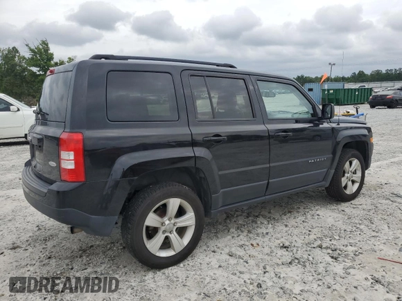 2016 Jeep Patriot Latitude with VIN 1C4NJRFB5GD500545, listed as a Copart auction lot 60374225 with 172,174 mi miles and Salvage title. Bid and sale history available at DreamBid. Image 3.