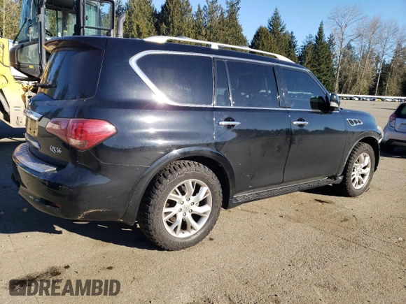 2012 Infiniti QX56 7-passenger z VIN JN8AZ2NE3C9021696, wystawiony jako Copart lot #42432495 z przebiegiem 153 684 mil mil oraz Szkoda całkowita • Salvage title. Historia ofert i sprzedaży dostępna na DreamBid. Obrazek 3.