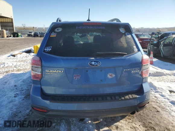 2015 Subaru Forester Touring with VIN JF2SJAWC9FH465448, listed as a Copart auction lot 88586465 with 142,718 mi miles and Salvage Title. Bid and sale history available at DreamBid. Image 6.