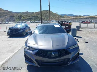 2022 Acura TLX w/A-Spec Package with VIN 19UUB5F52NA003934, listed as a IAAI auction lot 41817694 with 38,273 mi miles. Bid and sale history available at carsss.com. Image 12.