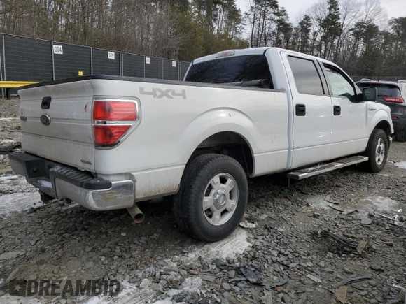 2013 Ford F-150 XL with VIN 1FTFW1EF5DFA22641, listed as a Copart auction lot 42034775 with 227,510 mi miles and Salvage Title. Bid and sale history available at carsss.com. Image 3.