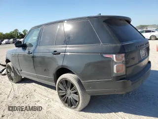 2022 Land Rover Range Rover Westminster with VIN SALGS2RU9NA459581, listed as a Copart auction lot 77399534 with 56,644 mi miles and Salvage title. Bid and sale history available at DreamBid. Image 2.