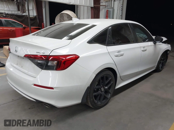 2023 Honda Civic Sport with VIN 2HGFE2F52PH531718, listed as a IAAI auction lot 42483695 with 21,781 mi miles and . Bid and sale history available at DreamBid. Image 4.