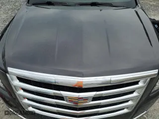 2017 Cadillac Escalade Premium Luxury with VIN 1GYS3CKJ2HR252132, listed as a Copart auction lot 86331604 with 0 mi miles and Salvage Title. Bid and sale history available at carsss.com. Image 12.