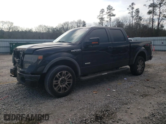 2013 Ford F-150 XL with VIN 1FTFW1ET6DKF08260, listed as a Copart auction lot 42494635 with 252,331 mi miles and Salvage Title. Bid and sale history available at carsss.com. Image 1.