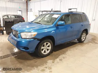 2008 Toyota Highlander with VIN JTEES41A382029633, listed as a IAAI auction lot 41735660 with 224,450 mi miles. Bid and sale history available at carsss.com. Image 2.