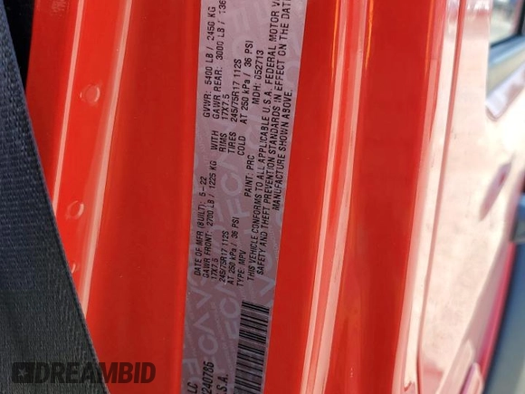 2022 Jeep Wrangler Unlimited Sport S z VIN 1C4HJXDG6NW240786, wystawiony jako Copart lot #59190995 z przebiegiem 46 172 mil mil oraz Szkoda całkowita • Salvage title. Historia ofert i sprzedaży dostępna na DreamBid. Obrazek 13.