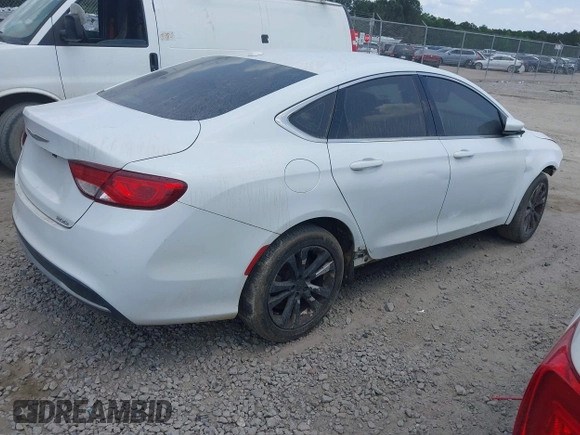 2015 Chrysler 200 Limited with VIN 1C3CCCAB0FN723403, listed as a IAAI auction lot 41695043 with 248,366 mi miles and . Bid and sale history available at carsss.com. Image 4.