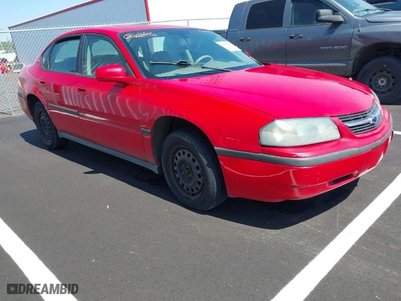 2004 Chevrolet Impala with VIN 2G1WF52EX49373498, listed as a IAAI auction lot 42015607 with 1 mi miles. Bid and sale history available at carsss.com. Image 1.