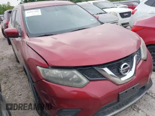 2016 Nissan Rogue SV with VIN KNMAT2MT7GP631857, listed as a IAAI auction lot 41933428 with 172,055 mi miles. Bid and sale history available at carsss.com. Image 1.