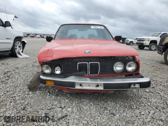 1986 BMW 3 Series 325e z VIN WBAAE6404G0992797, wystawiony jako Copart lot #78657104 z przebiegiem 176 268 mil mil oraz Szkoda całkowita • Salvage title. Historia ofert i sprzedaży dostępna na DreamBid. Obrazek 5.