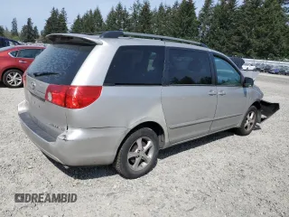 2006 Toyota Sienna CE with VIN 5TDZA23C66S413293, listed as a Copart auction lot 54765815 with Not Provided miles and Salvage Title. Bid and sale history available at DreamBid. Image 3.