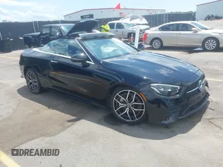 2023 Mercedes-Benz E 450 with VIN W1K1K5JB2PF207529, listed as a IAAI auction lot 42334837 with 16,896 mi miles and . Bid and sale history available at DreamBid. Image 1.