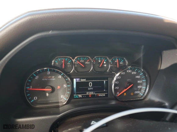 2015 Chevrolet Silverado 1500 LTZ with VIN 3GCUKSEC0FG177789, listed as a Copart auction lot 85991634 with 81,309 mi miles and Salvage Title. Bid and sale history available at carsss.com. Image 9.