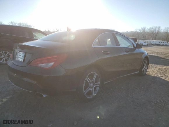 2014 Mercedes-Benz CLA-Class CLA 250 with VIN WDDSJ4EB8EN025686, listed as a Copart auction lot 83102624 with 75,155 mi miles and Clean Title. Bid and sale history available at carsss.com. Image 3.