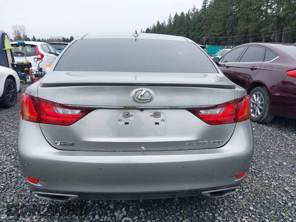 2015 Lexus GS 350 with VIN JTHCE1BL7FA005550, listed as a IAAI auction lot 41846779 with 91,087 mi miles. Bid and sale history available at carsss.com. Image 17.
