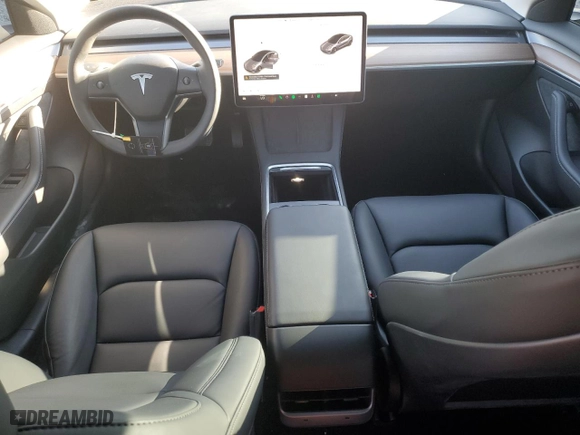 2023 Tesla Model 3 with VIN 5YJ3E1EAXPF704742, listed as a Copart auction lot 86323624 with 4,401 mi miles and Salvage Title. Bid and sale history available at carsss.com. Image 8.