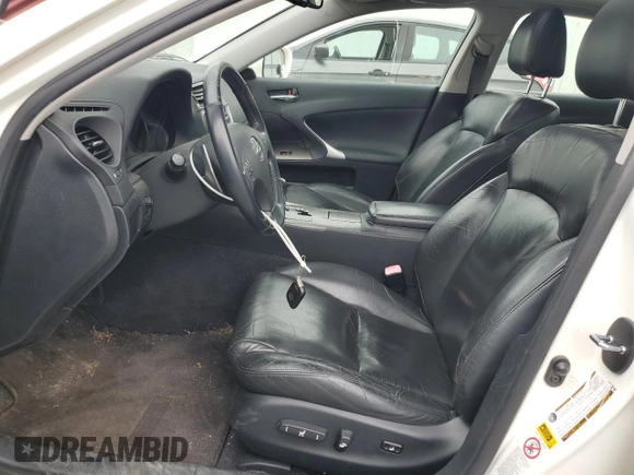 2006 Lexus IS 250 z VIN JTHBK262965013380, wystawiony jako Copart lot #58549385 z przebiegiem 129 686 mil mil oraz Tytuł czysty. Historia ofert i sprzedaży dostępna na DreamBid. Obrazek 7.